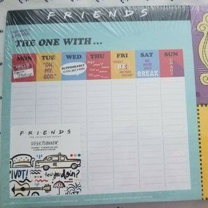 FRIENDS TV SERIES Desk Planner and T Do List New